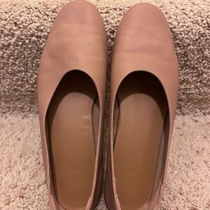 Women's Slip-On Ballet Flats in Dusty Rose